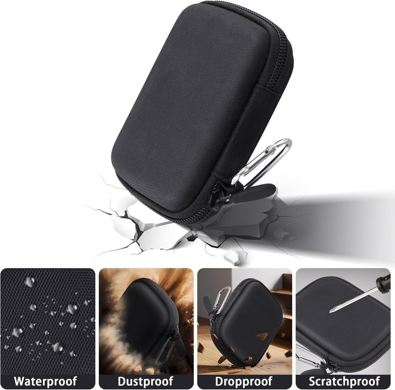 Baval Hard Carrying Travel Case for PLAUD Note/Note Pro AI Voice Recorder,Compatible with PLAUD Digital Recorder and Magnetic Protective Case(Black) - Image 5